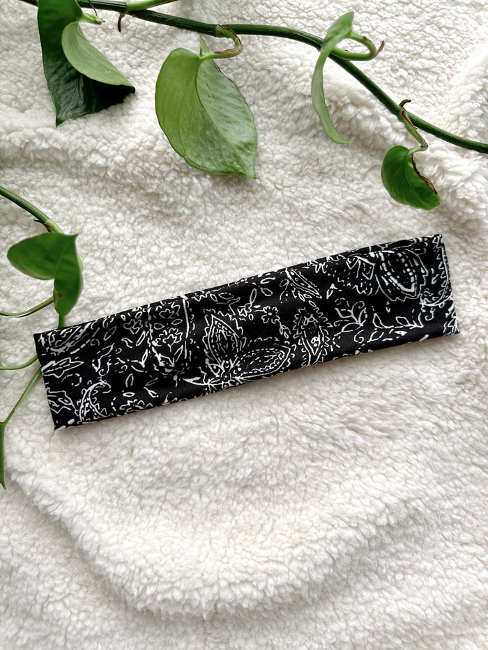 Flatband - Black Paisley