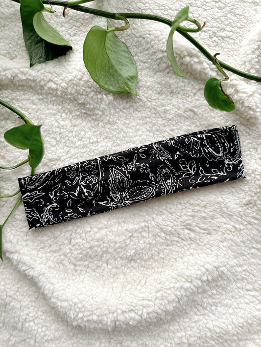 Flatband - Black Paisley