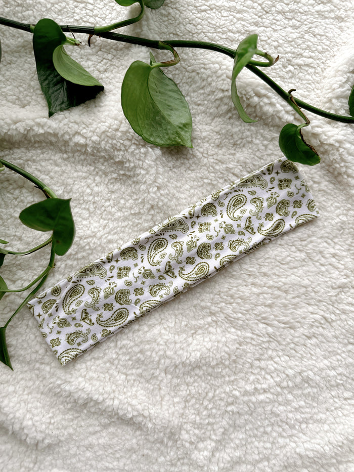 Flatband - Green Paisley