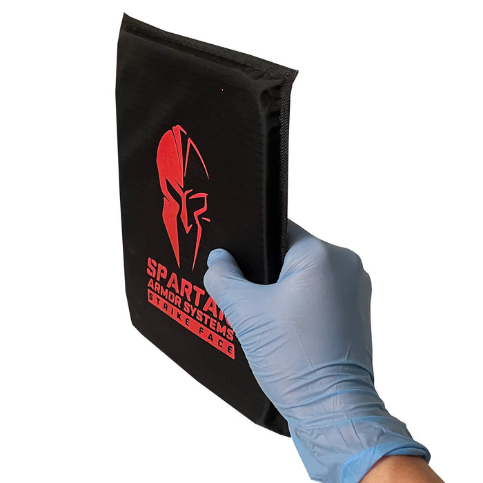 Flex Fused Core IIIA Side Plate being held in hand