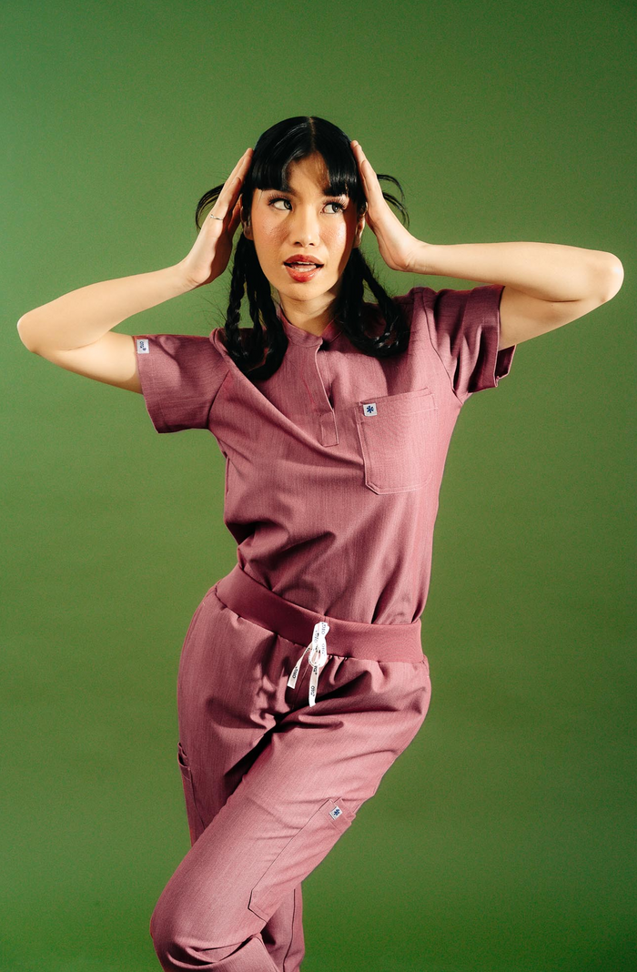 Flexitone® Pro Custom Fit Mandarin Women Scrub Top