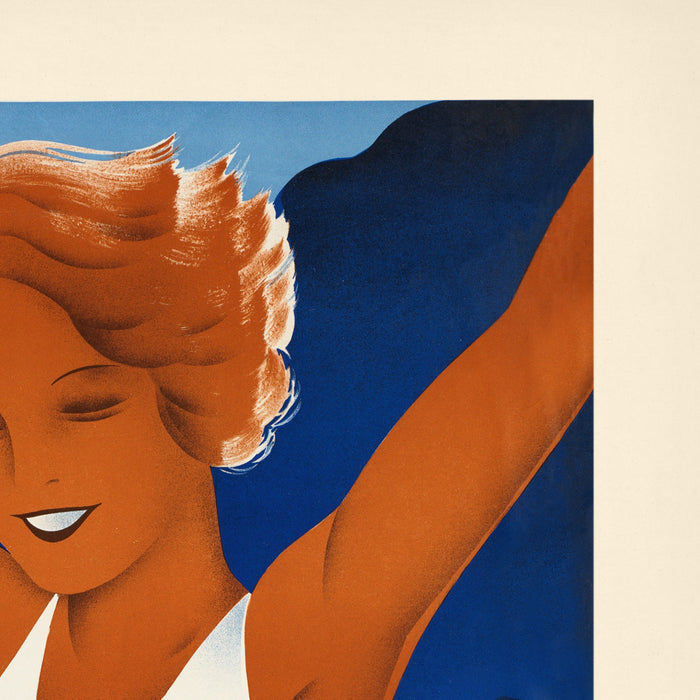 Flims Travel Poster