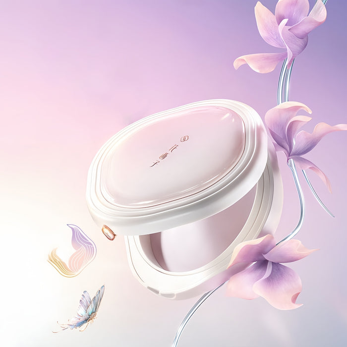 Florasis Radiant Complexion Peach Blossom & Silk Honey Pressed Powder T5484