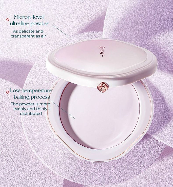 Florasis Radiant Complexion Peach Blossom & Silk Honey Pressed Powder T5484