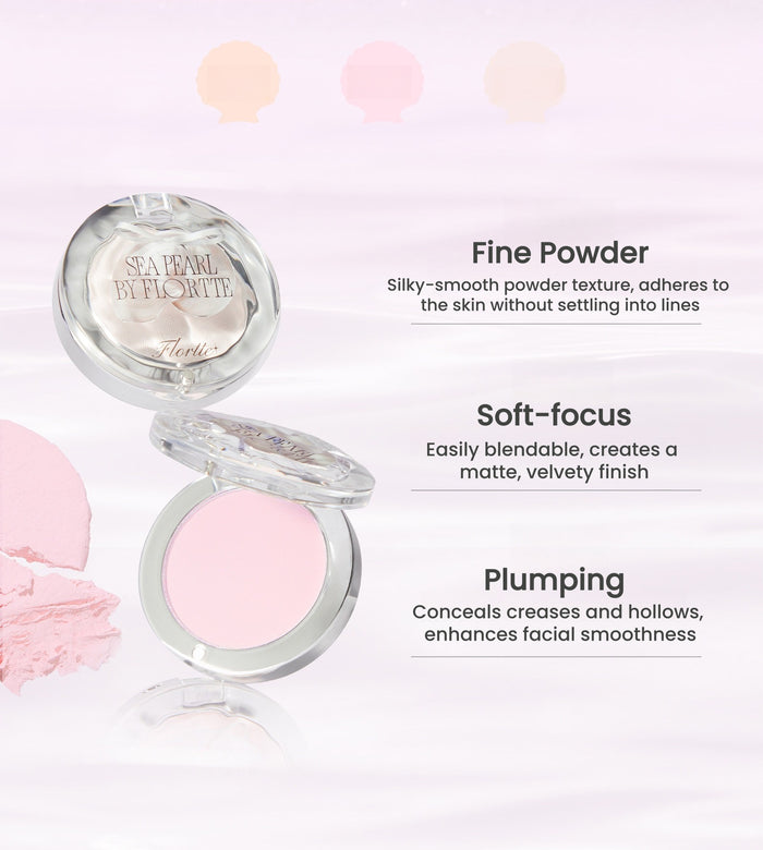 FLORTTE Sea Pearl Collection Matte Highlighter Powder T5883