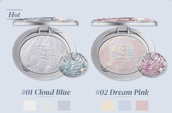 Flower Knows Shells Jewel Collection Matte Pressed Powder T5906
