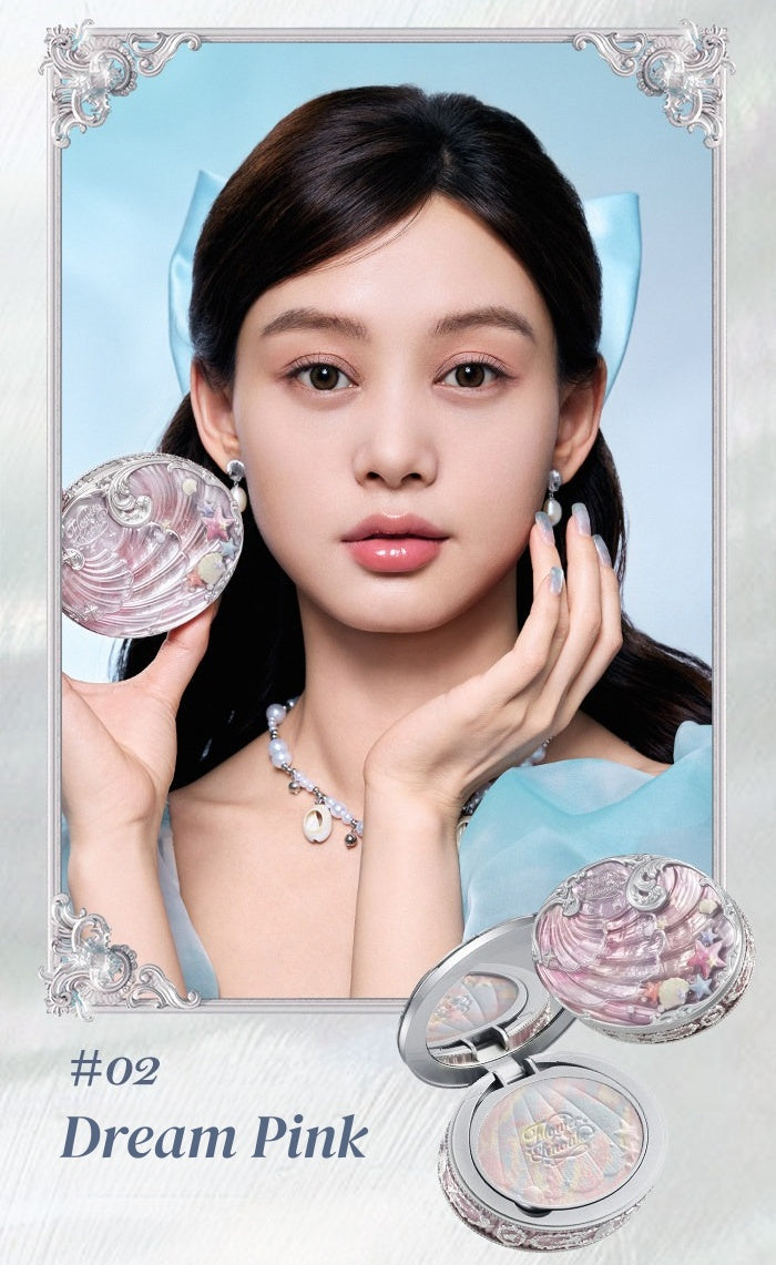 Flower Knows Shells Jewel Collection Matte Pressed Powder T5906