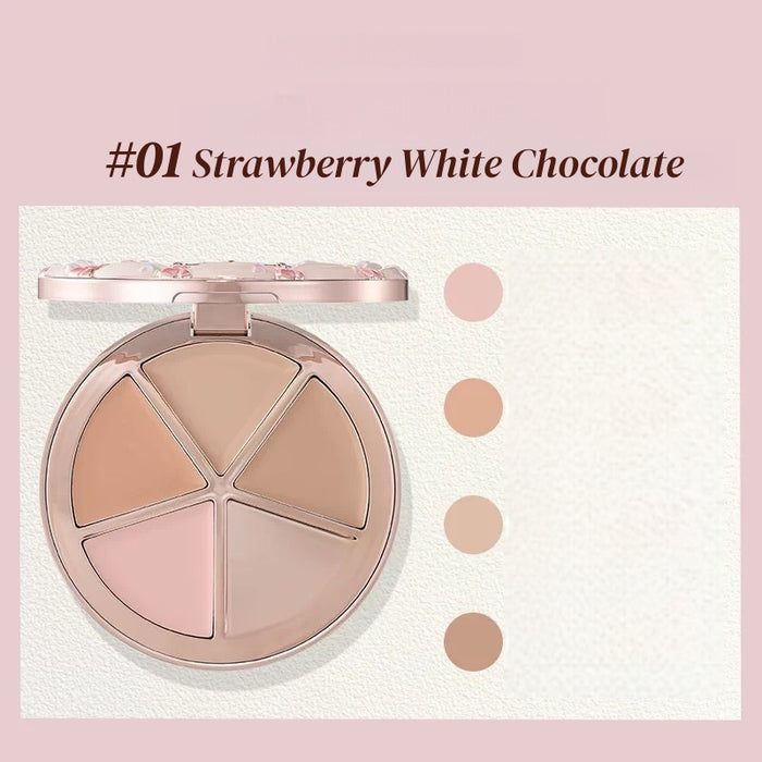 Flower Knows Sweetie Bear Collection 4-color Concealer Palette T5891