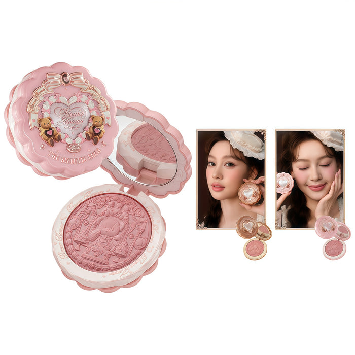 Flower Knows Sweetie Bear Collection Silk Satin Blusher T5917