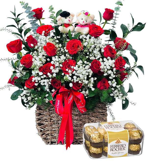 Flowers And Chocolate Valentine 01 - Vietnamese Flowers