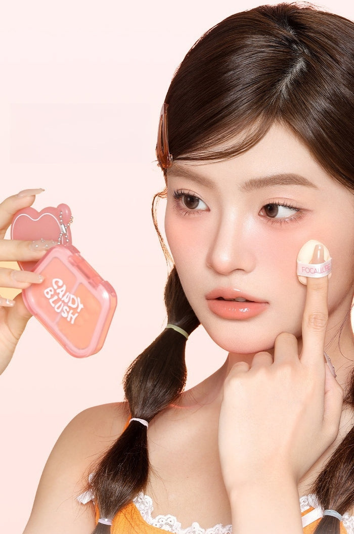 Focallure 2-color Airy Makeup Blusher Cream T4604