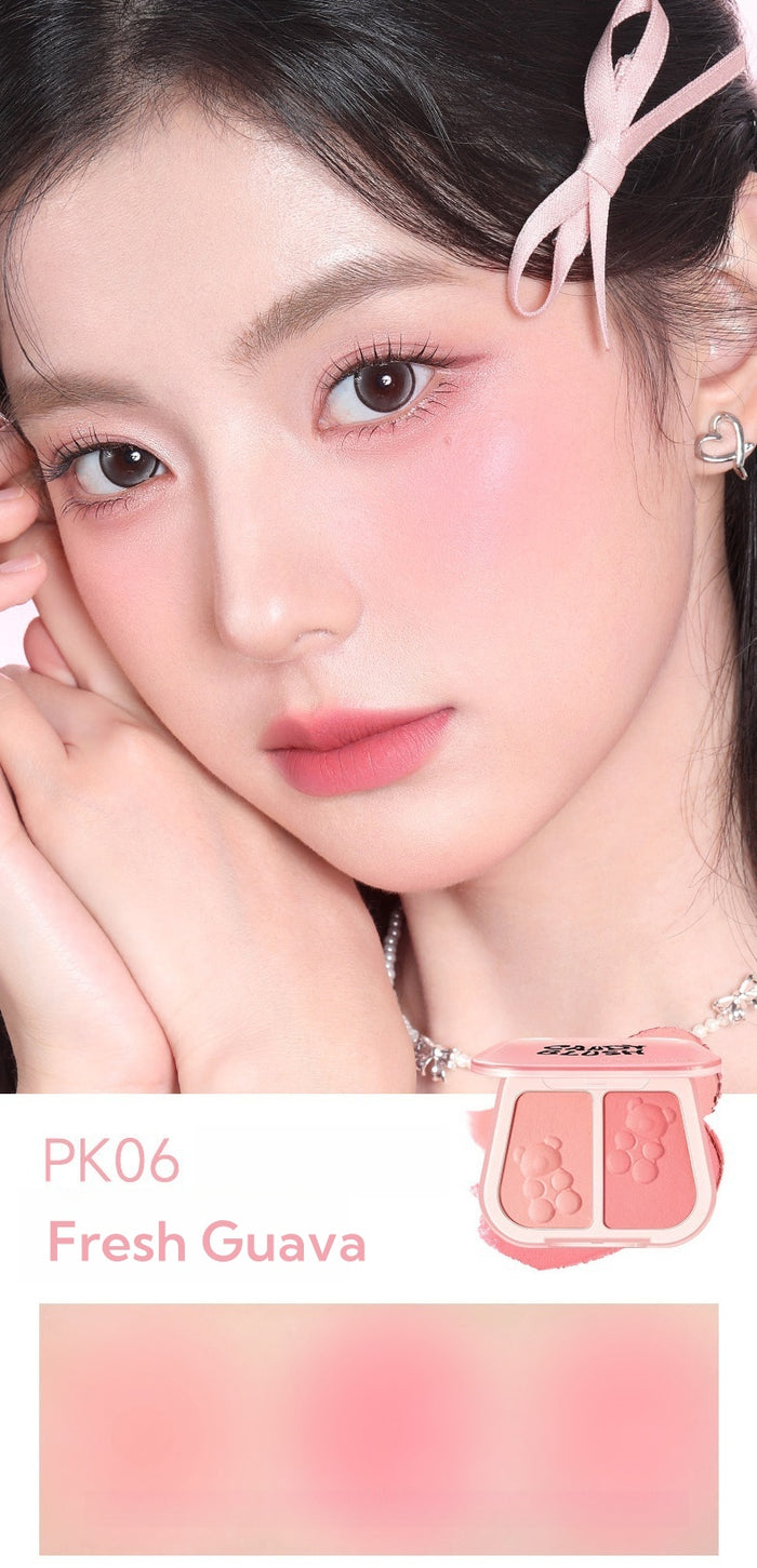 Focallure 2-color Airy Makeup Blusher Cream T4604