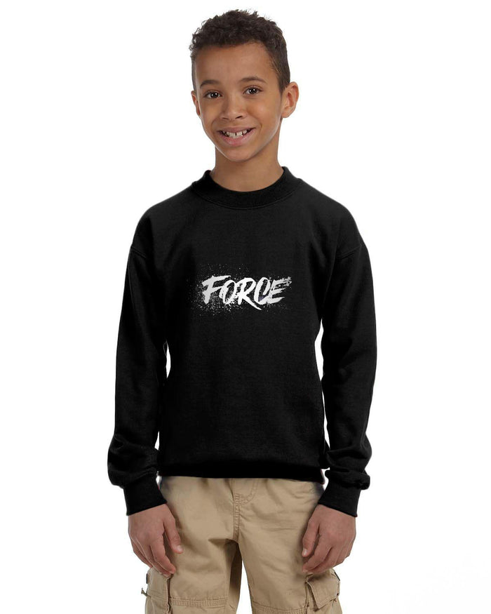 FORCE Youth Heavy Blend 50/50 Fleece Crew Sweatshirt - Billyforce Shop