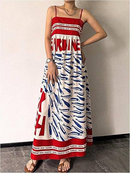 Fresh Sardine Maxi Dress