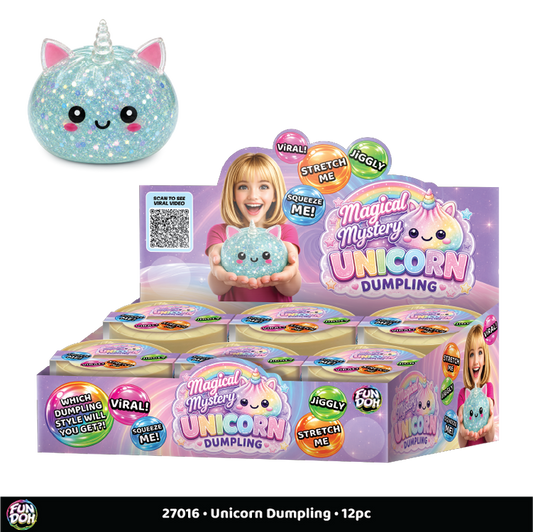 Fun Doh Unicorn Mystery Dumpling Squishy Toy