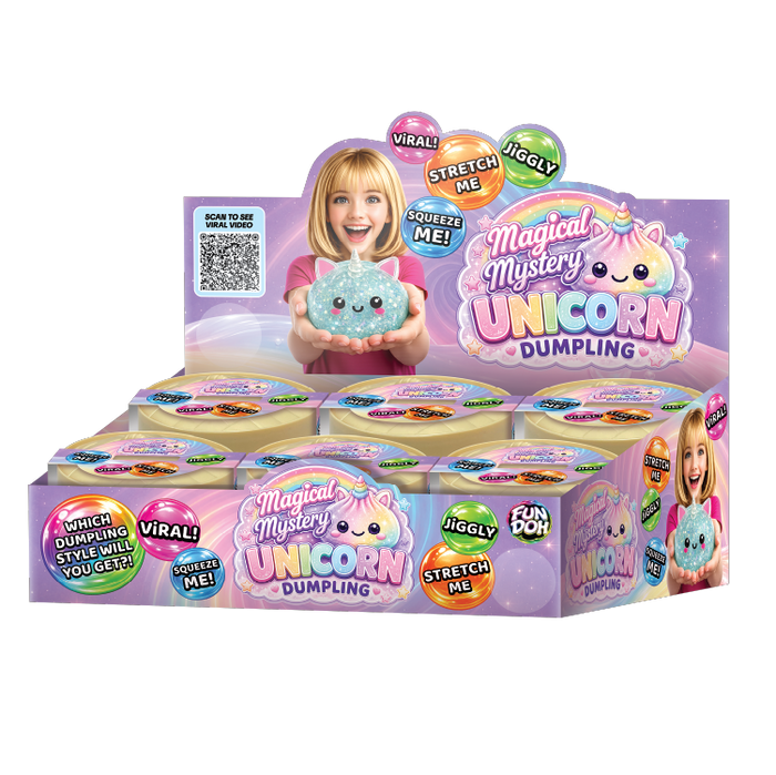 Fun Doh Unicorn Mystery Dumpling Squishy Toy