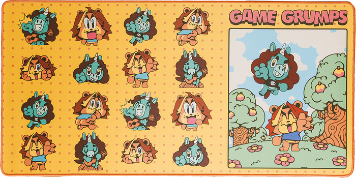Furry Grumps - Official Deluxe Desk Mat