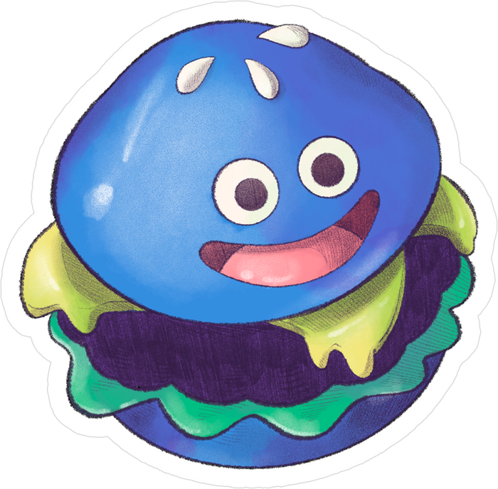 Furry Grumps - Rare Slimeburgie Sticker