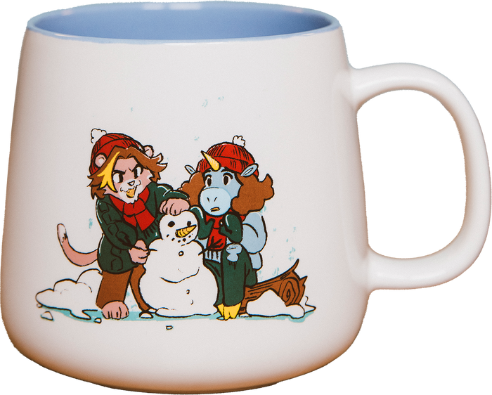 Furry Grumps - Snowman Mug