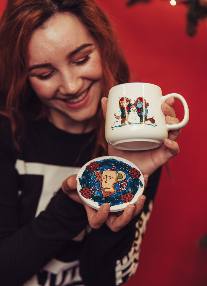 Furry Grumps - Snowman Mug