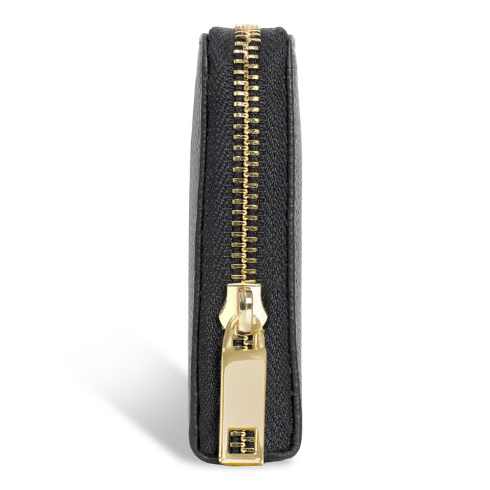 Gala / Leather Zip-Clutch Wallet *Drop Ship*