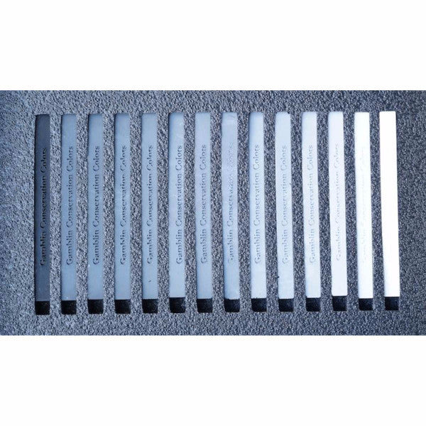 Gamblin Pigmented Wax Resin - 14 Grays-Gamblin-Atlas Preservation