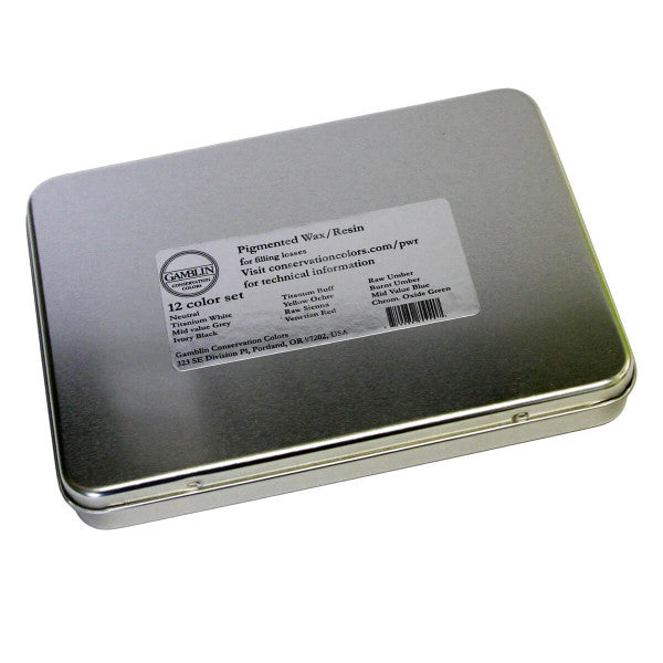 Gamblin Pigmented Wax Resin - 14 Grays-Gamblin-Atlas Preservation
