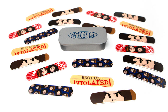 Game Grumps - Adhesive Bandage Set with Tin