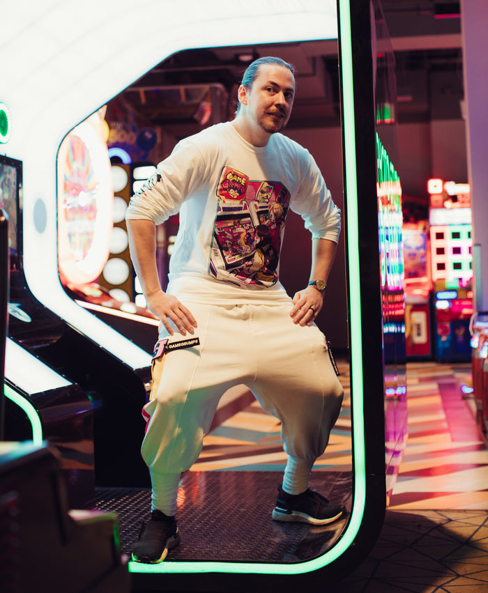 Game Grumps - Arcade Joggers (White)
