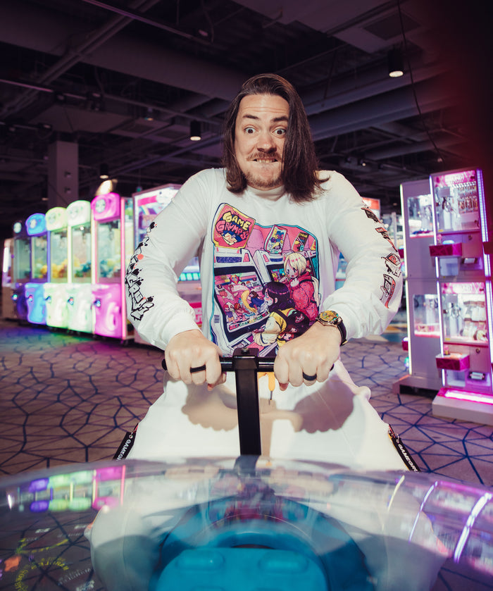 Game Grumps - Arcade Long Sleeve Unisex T-shirt By Criisalys