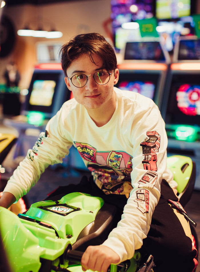 Game Grumps - Arcade Long Sleeve Unisex T-shirt By Criisalys