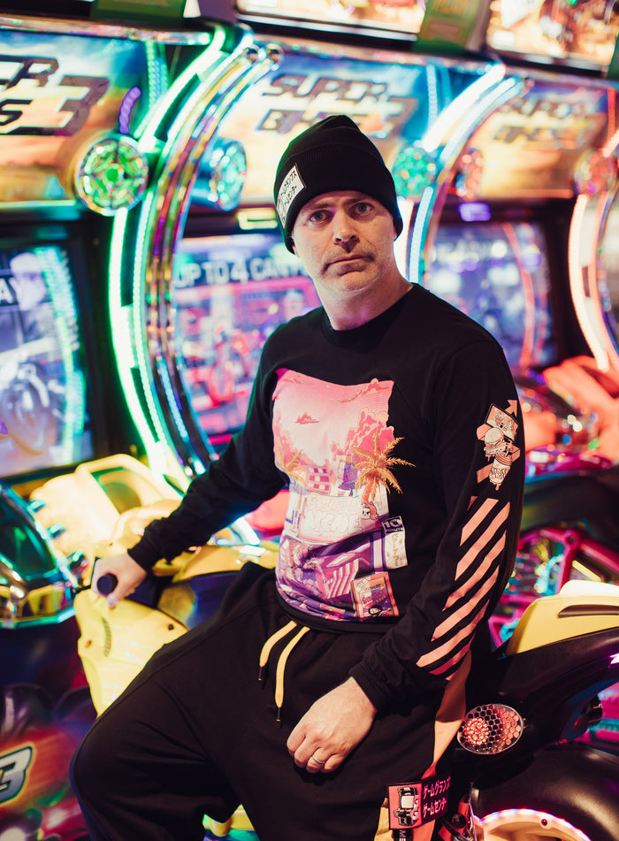 Game Grumps - Arcade Round 2 - Black Unisex Long Sleeve Shirt
