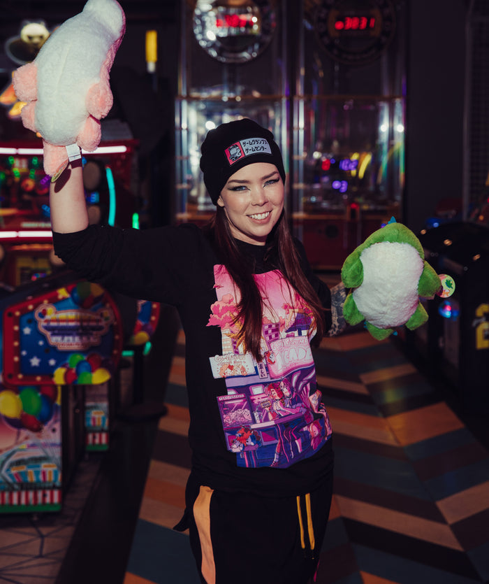 Game Grumps - Arcade Round 2 - Black Unisex Long Sleeve Shirt
