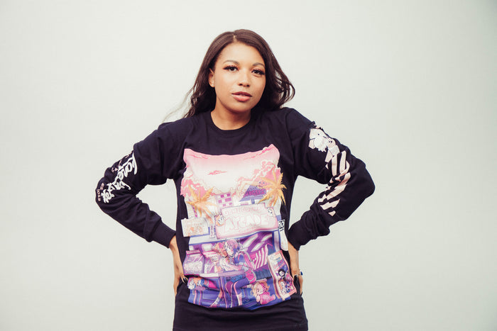 Game Grumps - Arcade Round 2 - Black Unisex Long Sleeve Shirt