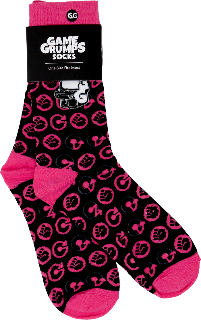 Game Grumps - Arcade Socks - Punch Version