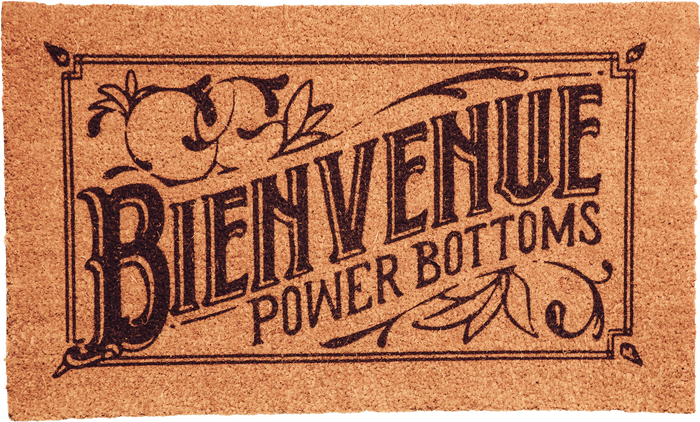 Game Grumps - Bienvenue Power Bottoms Door Mat