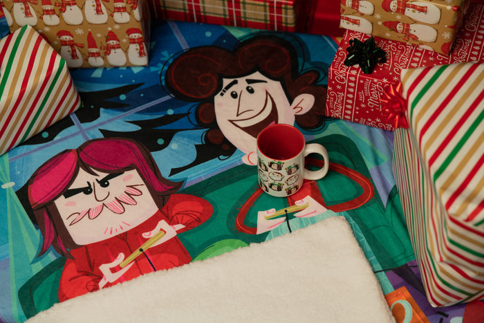 Game Grumps - "Cozy Night In" Sherpa Blanket