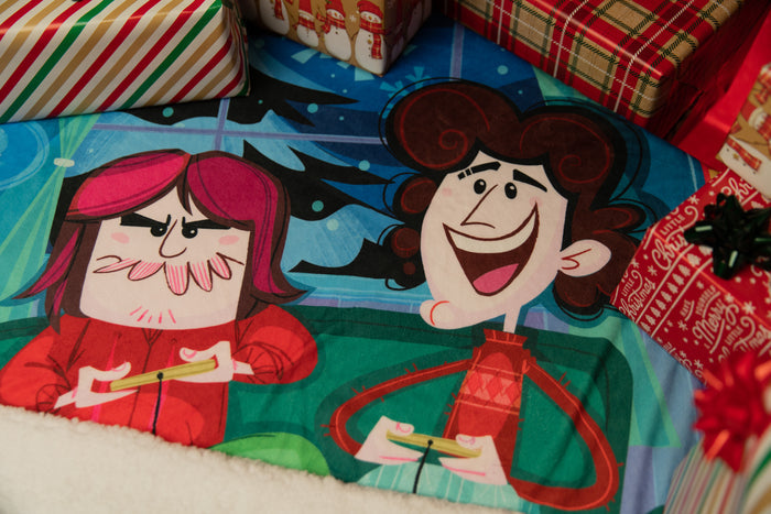 Game Grumps - "Cozy Night In" Sherpa Blanket