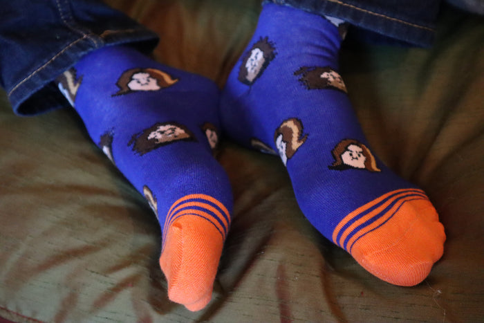 Game Grumps - Grump Head Socks - One Size Fits All