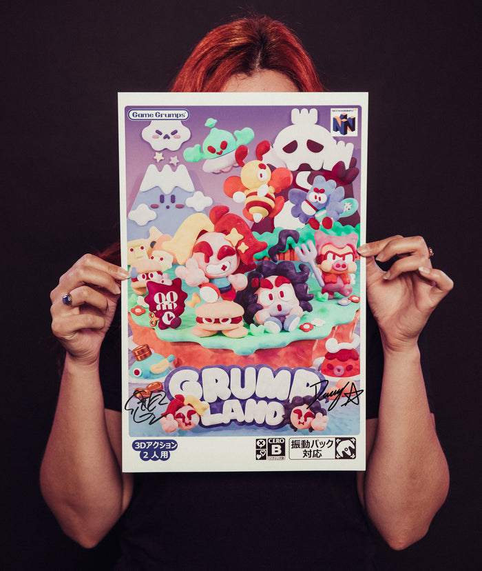Game Grumps - "Grumpland" LIMITED EDITION Giclée Print