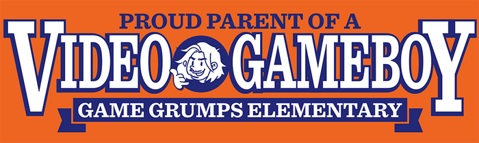 Game Grumps - Honor Student Bumper Sticker