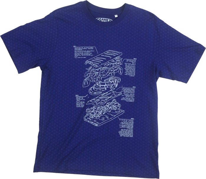 Game Grumps - "I Hate Subway" Sandwich Diagram T-Shirt