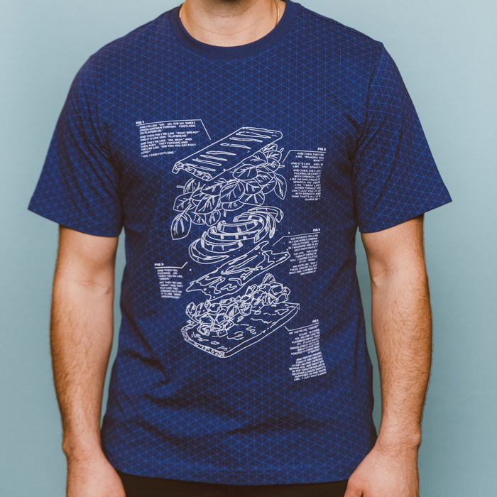 Game Grumps - "I Hate Subway" Sandwich Diagram T-Shirt
