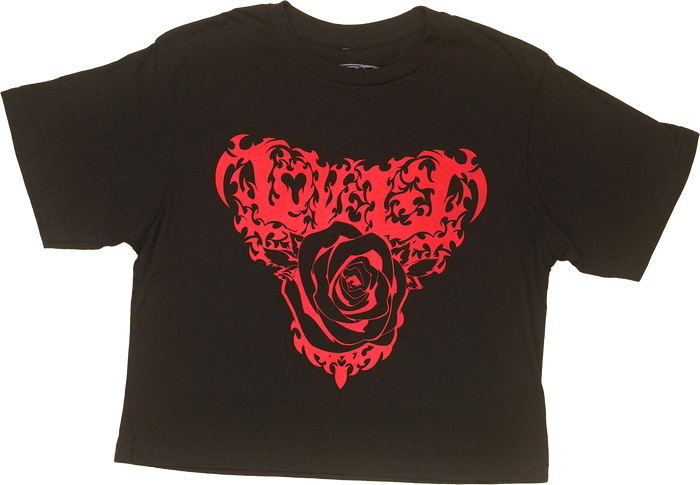 Game Grumps - "Lovely" Metal Crop Top