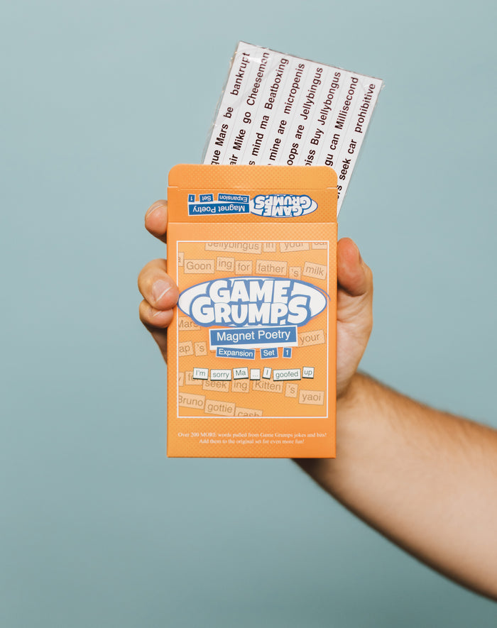Game Grumps - Magnet Poetry Expansion Set 1