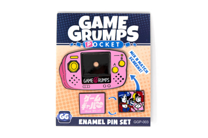 Game Grumps Pocket Enamel Pin Sets - Wave 1