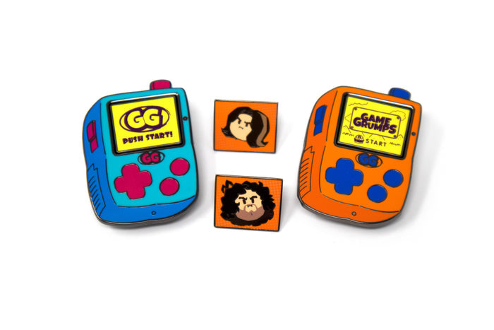 Game Grumps Pocket Enamel Pin Sets - Wave 1
