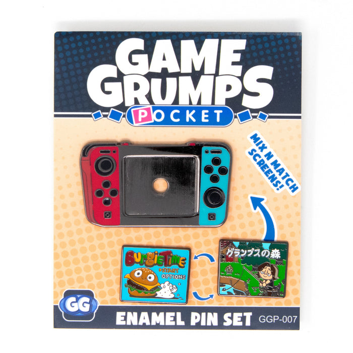 Game Grumps Pocket Enamel Pin Sets - Wave 2
