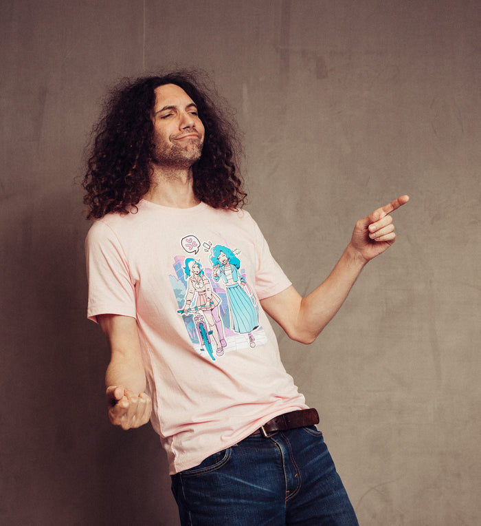 Game Gyaru - After School Unisex T Shirt (in Pink!)