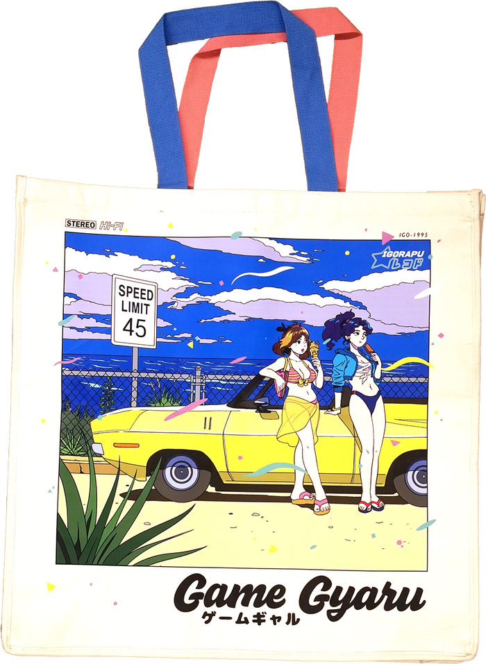 Game Gyaru - City Pop Deluxe Jumbo Tote Bag